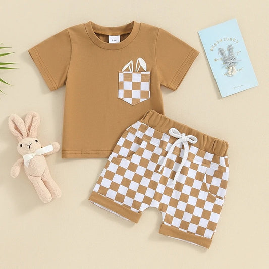 Half Sleeve T-shirt & Pant Set [11662]
